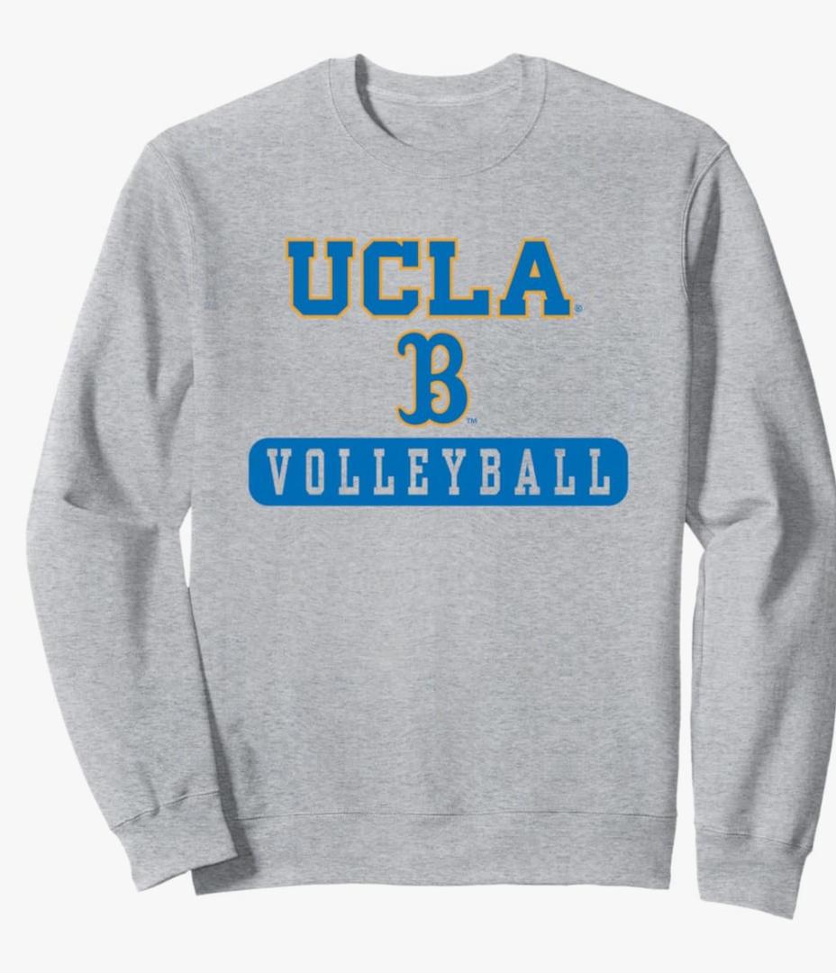 UCLA Bruins Volleyball Logo Officially Licensed Sweatshirt, Large