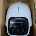 Medcursor Knee Massager, Cordless Heated Knee Massager with 3 Heating Levels, 3 Vibration Modes, LED Screen & Adjustable Straps, Massage with Heat for Relief, Ideal Gift for Men, Women (White)