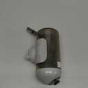 Pet Water Bottle Hanging Dog Water Dispenser Kennel Drinker Kettle Feeder BPA Free Cage Crate Hutch Puppy Cat Rabbit (17oz, Gray)