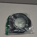 TuokaJu Cat6A Ethernet Cable Shielded 10Gbps 50 ft, Slim Shielded (F/UTP) Ethernet Cable Cat 6, Flexible 28AWG Bare Copper Cat6 Cable, Space-Saving Cat 6a Network Cable for Server, Data Center, Black