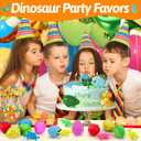 30PCS Large Hatching Dinosaur Eggs for Dinosaur Birthday Party Favors for Kids 3-5 4-8 Valentine Goodie Bag Stuffers Classroom Prizes Bulk Treat Stuff Novelty Grow in Water Dino Eggs with Toys Inside