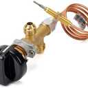 Stanbroil Low Pressure Propane Gas Flame Failure Safety Control Valve Kit Fits for Fireplace, Fire Pit, Gas Grill, Heater