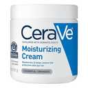CeraVe Moisturizing Cream, Body and Face Moisturizer for Dry Skin, Body Cream with Hyaluronic Acid and Ceramides, Daily Moisturizer, OilFree, Fragrance Free, NonComedogenic, 19 Ounce