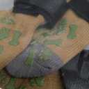 KOOLTAIL Dog Socks Shoes for Hot Pavement to Prevent Licking Paws, Winter Dog Boots&Paw Protector for Hardwood Floors Anti Slip, Traction Control Grip Booties for Small, Medium Senior Dog, Green SM