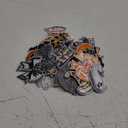 Lyrow 45 Pcs Halloween Bow Patches Orange Black Embroidered Sew on Patches Pumpkin Face Witch Hat Applique DIY Coquette Accessory for Clothes Pants Hats Jeans Decors