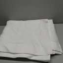 SARO LIFESTYLE Hemstitched Border Tablecloth, White, 70"x120"
