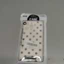 Skyseaco Compatible with iPhone 15 Pro Max Case Cute Polka Dot Phone Case Soft TPU Shockproof Phone Cover Full Camera Lens Protection for Women Girls - White