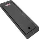 Extreme Max 5001.6504 Flip-Up Recessed Flush-Mount Motorcycle Wheel Chock for Enclosed Trailers - 24"