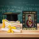 Class of 2026 Graduation Picture Frame, Graduation Wood Photo Frame, Graduate Gifts for High School College University, Fitting a 4x6 Inch Photo