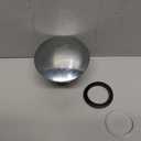 Bathtub Drain Stopper, Tub Stopper/Bathtub Plug for Tip Toe/Trip Lever/Lift&Turn Tub Drains, Bath Tub Drain Stoppers Designed for 1.5"-1.72" Drain Hole w/3 O-Rings,Chrome Plated