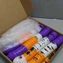 120 Pieces Halloween Skull Eggs Halloween Easter Plastic Eggs Halloween Eggs Plastic Fillable Scavenger Hunt for Trick or Treating Candy Box Mini Halloween Eggs for Halloween Party Supplies