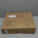 Nukanu Floor Lamp with Remote Control, Bright Floor Lamps for Living Room/ Bedroom/ Office, Stepless Adjustable 3000K-6000K Colors and 10-100% Brightness, Standing Light with Foot Switch (Black)