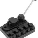 Ring Bending Tool, Portable Manual Plate Steel Ring Bender Ring Maker Kit with Nylon Dies, 12 14 16 20 22mm Jewelry Ring Bending Machine Set for Home/DIY Jewelry(for Gold, Silver, Other Softer Metal)