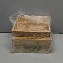 Lifewit Drawer Organizers 10 Pack(22 Grid) with 12 Inserts, Adjustable Bamboo Wooden Drawer Dividers, Stackable Storage Box for Utensils, Silverware, Makeup, Junk in Kitchen/Bathroom/Office/Vanity