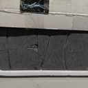 Stone Bath Mat Diatomaceous Earth Shower Mat Non-Slip Super Absorbent Diatomite Stone Bath Mats for Bathroom Floor Quick Drying Natural Easy to Clean(23.6''15.4" Gray)