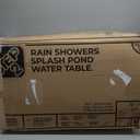 Step2 Rain Showers Splash Pond Water Table, Kids Water and Sand Activity Sensory Playset, Summer Outdoor Toys, 13 Piece Water Toy Accessories, For Toddlers 1.5+ Years Old, Blue & Green