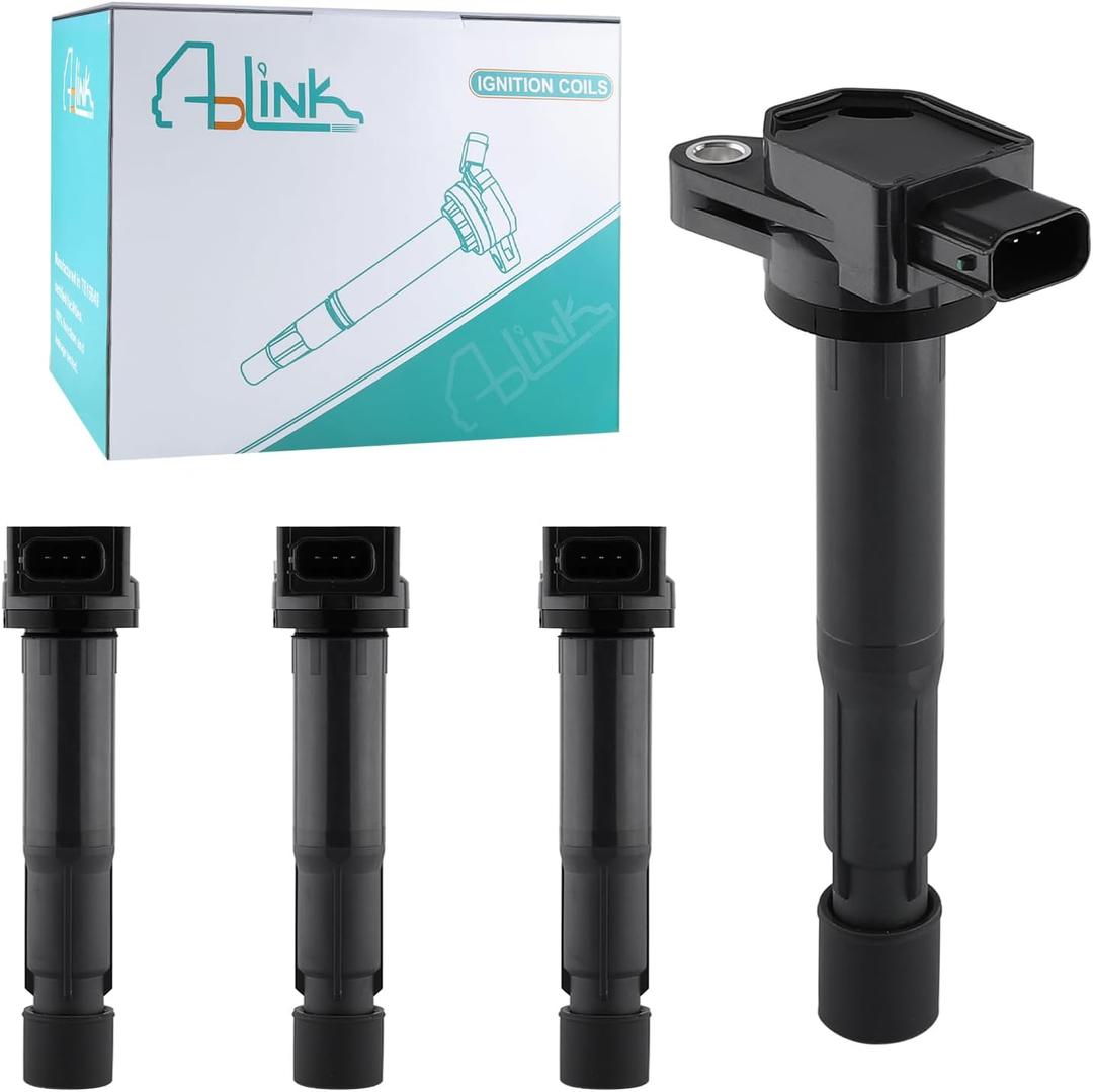 4PCS UF417 Ignition Coil Pack For Acura TSX 2.4L 2004 2005 2006 2007 2008, RDX 2.3L 2007 2008 2009 2010 2011 2012 C1450 CLS1189 CUF2875 GN10370 2505-300055