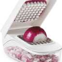 OXO Good Grips Vegetable and Onion Chopper with Easy Pour Opening White