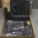 YONZEE 2-in-1 Car Steering Wheel Desk Tray & Car Seat Gap Filler Organizer  Foldable Carbon Fiber Look Table for Laptop, Eating Food, Writing  for Standard Round Steering Wheels (Black)