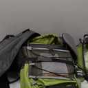 besrey Baby Backpack Carrier, Toddler Hiking Backpack with Safety 3-Height Seat, Adjustable Straps&Waist Belt, Foldable Frame Lightweight Large Capacity Child Carrier for Hiking (Army Green)