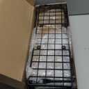 Wall Mounted Towel Rack for Bathroom - Bath Storage Holder Set Above Toilet, Rolled Towel Shelf Organizer, Wood Vertical Rack for Small Bathroom Decor, Black