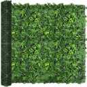 80"x120"(67 SQFT) Artificial Green Boxwood Grass Wall Roll