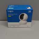 Tapo 2K Indoor Pan/Tilt Wired Security Camera - Works as a Baby Monitor & Pet Camera, Motion Detection, 2-Way Audio, Siren, Night Vision, Subscription-Free Local Storage or Optional Cloud, C210 (White)