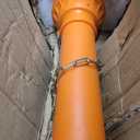 43"-57" Brush Hog PTO Shaft, 1-3/8" PTO Drive Shaft,6 Spline Both Ends PTO Driveline Shaft,Series 5 Tractor PTO Shaft,Black PTO Shaft