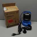 FOTING 1/2HP Submersible Water Pump with Stainless Steel Base - Removes Water to 0.04" Depth, 2450GPH Portable Sump Pump for Puddles, Pools, Boats, Gardens & Ponds - 10Ft Cord Included