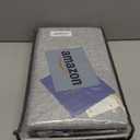 Joydeco Blackout Curtains for Bedroom - Nature Linen 84 Inch Long 100% Light Blocking 2 Panels Set, Rod Pocket & Back Tabs Living Room Drapes, Thermal Insulated Room Darkening Window Curtains