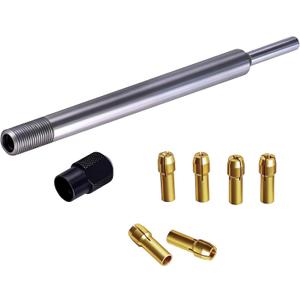 Rotary Tool Extension Rod (5in Long), Fits for Hand Drill and Dremel Chucked Units, for Grinding, Sharpening, Cleaning Sanding, Carving and Engraving