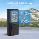 Cordless Car Tire Inflator Air Pump - 150psi Portable Air Compressor with 9000mah Rechargeable Battery