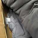 Bedsure King Size Comforter Set - 7 Pieces Dark Grey King Bedding Set for All Seasons, Boho Contrasting Design Bed in a Bag with Comforter, Sheets, Pillowcases & Shams