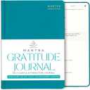 Gratitude Journal For Women & Men - Mental Health, Self Love & Self Care Journal - Teal - 5.8" x 8.3" - Mantra Planner (Green)