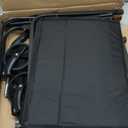 Collapsible Wagon Cart Foldable Beach Wagon with All-Terrain Wheels - 380 LBS Heavy Duty Grocery Cart for Shopping, Beach, Camping, Sports, Garden (Black)