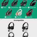 Geekria Replacement Ear Pads for Skullcandy Crusher Wireless/Crusher EVO/Crusher ANC, Hesh3/ HeshEVO/HeshANC, Venue ANC Headphones, Repair Parts with Video Guide (Camo)