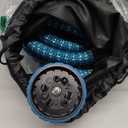 50 ft Expandable Garden Hose - All New 2026 Retractable Water Hose with 3/4" Solid Brass Fittings, Extra Strength Fabric - Flexible Expanding Hose with 10 Pattern Spray Nozzle