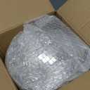 Alytimes Mirror Disco Ball - 8-Inch Cool and Fun Silver Hanging Party Disco Ball Big Party Decorations, Party Design