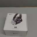 Picun B8 Bluetooth Headphones, 120H Playtime Headphone Wireless Bluetooth with 3 EQ Modes, Low Latency, Hands-Free Calls, Over Ear Headphones for Travel Home Office Cellphone PC Black