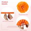 12 Pcs Tissue Paper Flowers, Large Handmade Artificial Flowers, Giant Floral Decorations, Multi-Layer Floral Orbs, Wedding Party Wall Decors, Reusable Backdrop Supplies