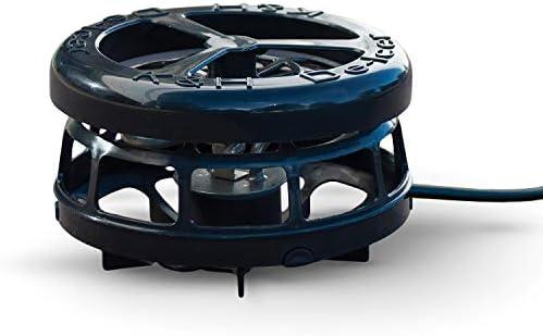 K&H Pet Products Pond Heater for Outdoor Ponds with Fish, Deluxe Thermo-Pond Perfect Climate Deicer, Winter Oxygen Exchange for Live Fish, Thermostatically Controlled, Safety Listed - 7in 250W