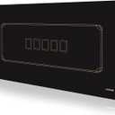 YUZPKRSI 70 x 35 Inch Texas Hold'em Poker Mat Waterproof, 8 Players Poker Table Mat Water Repellent, Portable Poker Table Top Topper with Thicken Carrying Bags for Poker Games, Blackjack, Casino