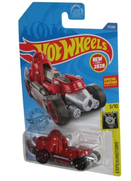 Combo Toys Sensory Foam And 
Hot Wheels Speed Driver, Experimotors 8/10 Red 82/250