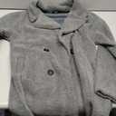 BTFBM Women Winter Faux Fur Coats 2026 Lapel Long Sleeve Fuzzy Fleece Outerwear Button Down Sherpa Jackets Fall Outfits, Small