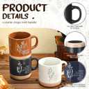 Didaey 30 Pcs Thank You Mugs Bulk Appreciation Gifts for Employee Coworkers Staff Thank You Gifts for Team Group Teacher Volunteer Office Motivational Ceramic Coffee Mugs (Wildflower)