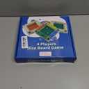 Shut The Box Game, Wooden Board Tabletop Dice Game for 2-4 Players & Kids Adults, a Fun Math Learning Toy for Family Game Night - an Ideal Made from Non-Toxic Wood, Child-Safe