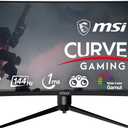 MSI Optix MAG342CQR 1500R Curvature 21:9 Aspect Ratio Narrow Bezel 1ms 3440 x 1440 (UWQHD) 144Hz Refresh Rate Tilt/Swivel/Height/Pivot Adjustment 34" AMD Freesync Gaming Curved Monitor, Black