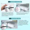 Dropology EDRARXD1 Refrigerator Water Filter Replacement Compatible with EDRARXD1, Filter A, EDRARXD1B, W11569863, WHRARXD1, Water Filter (Pack of 2)