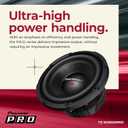 Pioneer TS-W3020PRO, Car Audio Speakers, Full Range, Clear Sound Quality, Easy Installation and Enhanced Bass Response, 12” Speakers