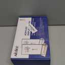 MaxGear 5x7 Gold Acrylic Sign Holder 6 Pack, Gold Table Number Holders, Mini Frames Double Sided Acrylic Picture Frames Photo Stand, Clear Menu Flyer Stand for Wedding, Home, Restaurant